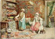 unknow artist Arab or Arabic people and life. Orientalism oil paintings 580 painting